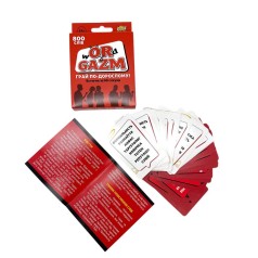 Гра настільна "Wordgazm", 50 карток (18+)