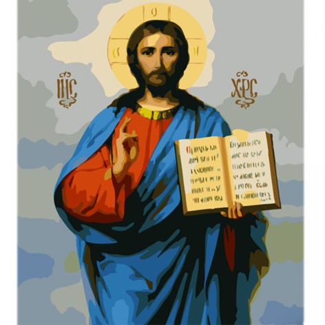 Картина по номерах "Вседержатель" 40х50 см