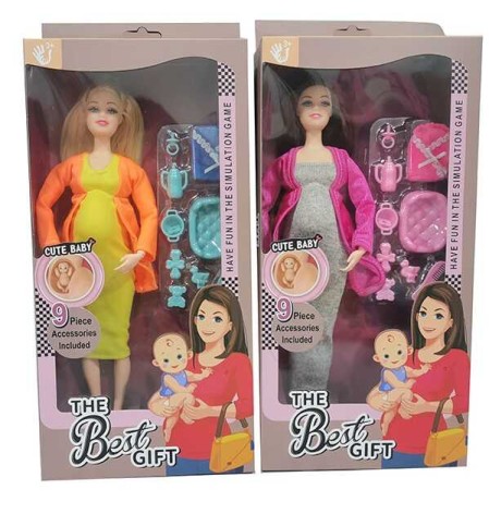 Лялька 2 види, в кор. 