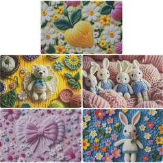 Коврик прямоугольный 40*60см с рисунком 2901-31