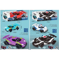 Р/К машина , акум, 22см, світло, USBзарядне, 2 види(1в-поліція) мікс кольорів, кор-ці, 27,5-10-13,5см 