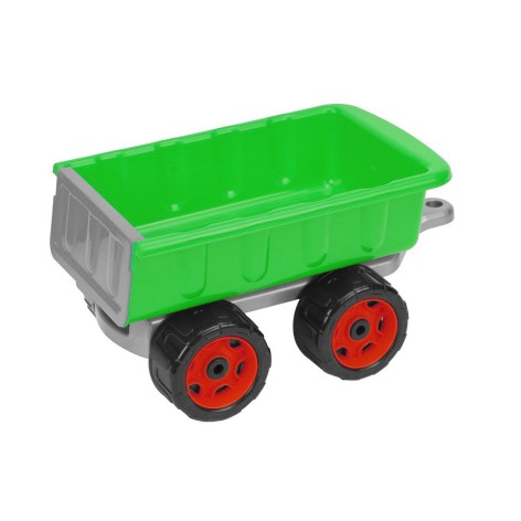 Іграшковий причіп Technok зелений пластиковий 31x16x19 см