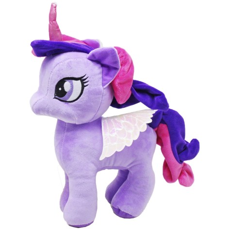 Мягкая игрушка Копица "Принцесса единорог" фиолетовый 25x26x10 см (00083-5)