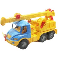 Машинка Автокран Атлантис (синяя желтая)