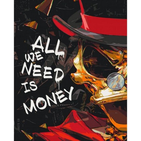 Картина за номерами "Скрудж" 40х50 см