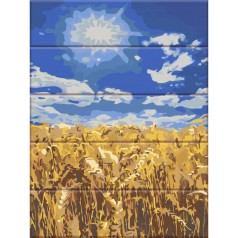 Картина за номерами на дереві 