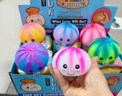 Іграшка-антистрес "Squeezy Dumplings"(м'який пельмень з соплею), розмір 8.5 см, в кор./144/