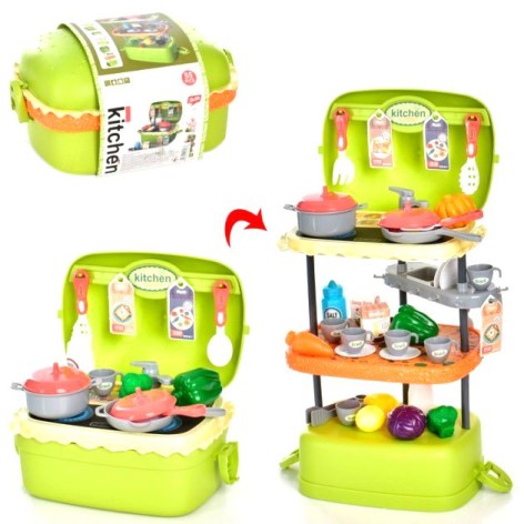 Игровой набор кухня в чемодане