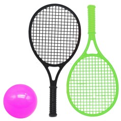 Набор для тенниса (2 ракетки и мячик), салатовый