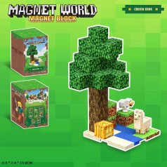 Іграшковий набір магнітний, з магнітними тваринами, кор. 8,3*7,4*13см 