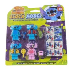 Фігурки Стіч з магнітними блоками 23204