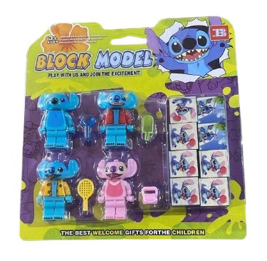 Фігурки Стіч з магнітними блоками 23204
