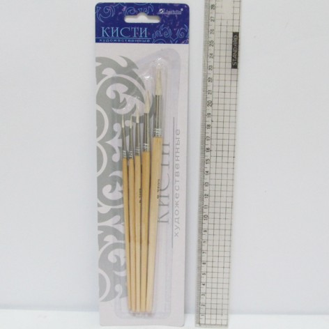 Набор кистей коза 506-5 5 шт. J.Otten