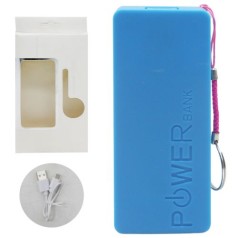 Power bank брелок 5600 mAh, синий
