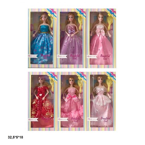 Лялька 29см XX100/102 з аксес.6в.кор.32,5*5*18 