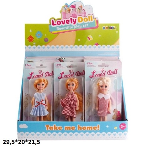 Лялька 13см 788-1 3в./24/432/18шт.в кор.29,5*20*21,5 см