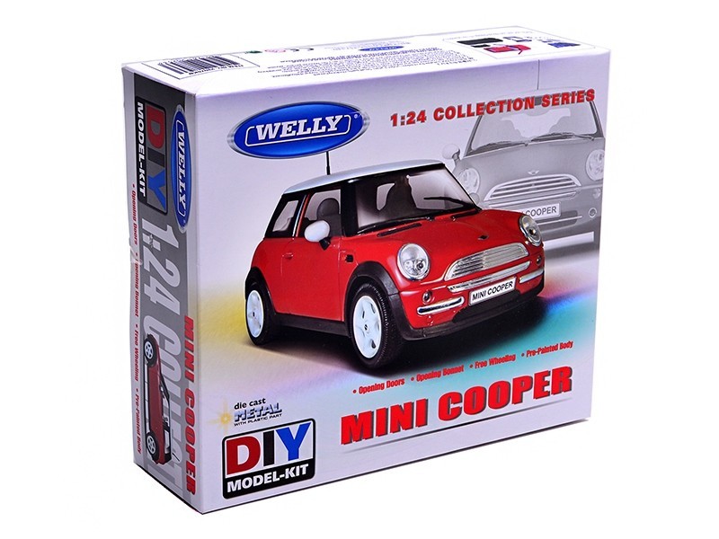 welly sbornaya model mashina metallicheskaya 1 24 mini cooper 6