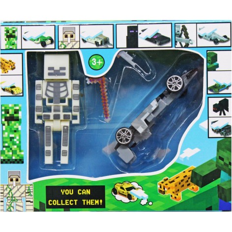 Набор машинок МАЙНКРАФТ ВИД 4