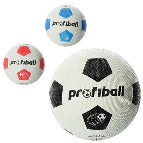 М'яч гумовий футбольний розмір 4, Grain, 290г, Profiball