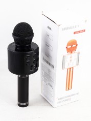 УЦЕНКА 40% Караоке мікрофон WS-858 ЗОЛОТИЙ //