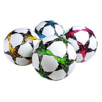 Футбольный мяч BT-FB-0215 PU 320г 2-х слойный 4 цвета