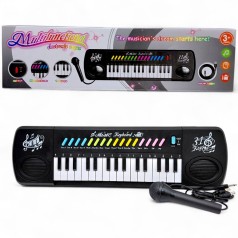 Синтезатор (31 клавіша, мікрофон, USB-кабель, на батарейках, у коробці)