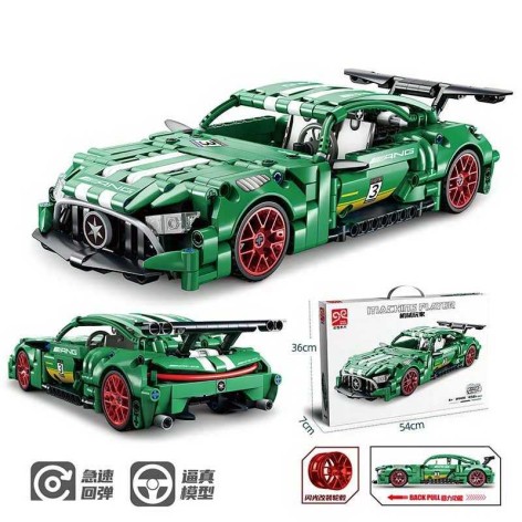 Конструктор “Перегоновый автомобиль”, 456 деталей, в кор. 54*36*7см /18/