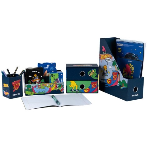 Органайзер настольный, 4 предмета, картон, HW