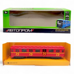 Вагон метро металевий 