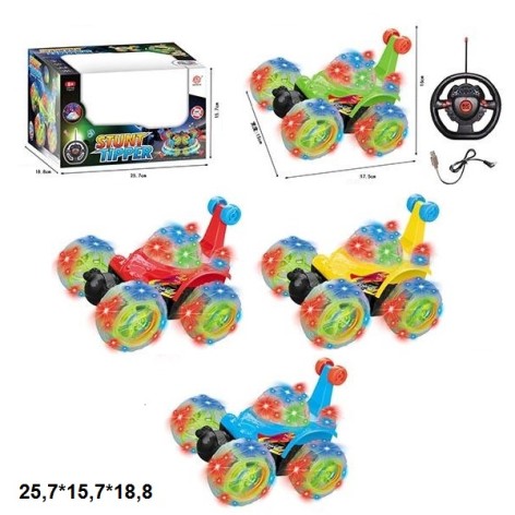 Р.К.Трюкач 3048-10 акум.USB.муз.світ.оберт.на 360гр.4кол.кор.25,7*15,7*18,8 