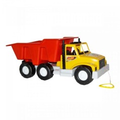 Машинка вантажівка Ураган жовто-червоний