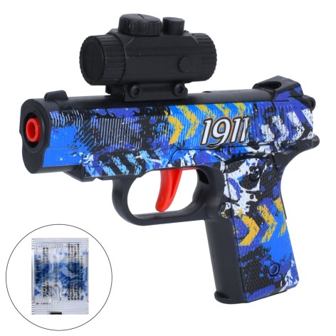 Пістолет ігровий 13см, стріляє водяними кулями 2928516