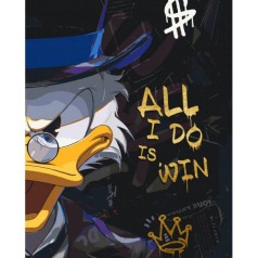 Картина за номерами "Скрудж Макдак" 40х50 см