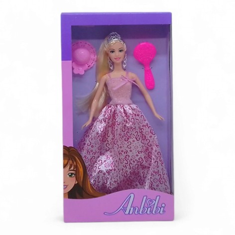 Кукла Anbibi розова