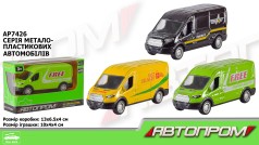 Машина металева АВТОПРОМ кор. 13*4*11см 