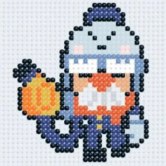 Дитяча алмазна мозаїка "Бравл Старс. Гейл" 10*10 см