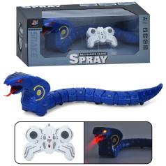 Игрушка Змея кобра на радиоуправлении 2,4G 62см с дымом, звуком и светом