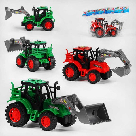 Трактор 2 вида, инерция, в п/е 