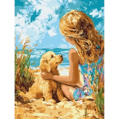 Набор для раскраски по номерам 