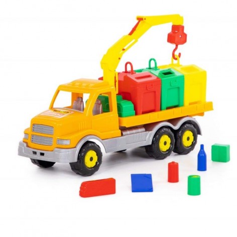 Автомобіль-контейнеровоз іграшковий 470х180х235
