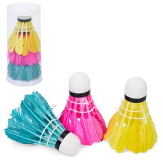 Набір воланчиків з пір'я 3 штуки, кольорові MS4937-3