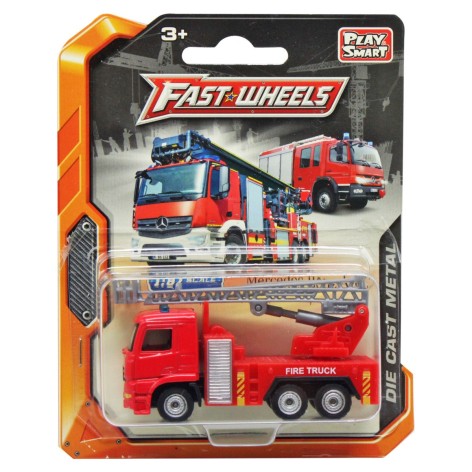 Металопластикова машинка "Пожежна машина"