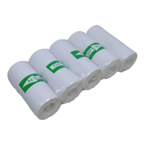 Папір для термопринтера, білий, клейкий, 5 штук