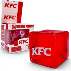 Сквіш антистрес "Кубик льоду" 5 см KFC