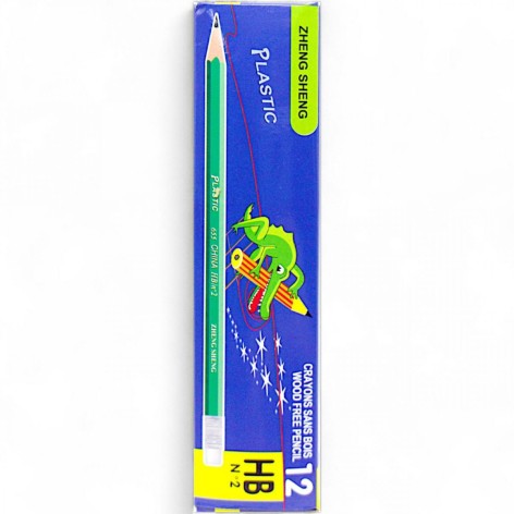 Олівець простий "Conte" HB з резинкою(3081)