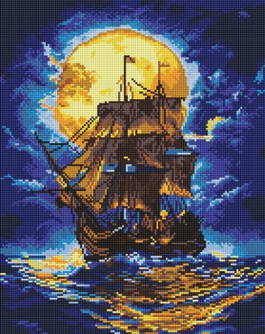 Алмазна мозаїка на підрамнику Ideyka 