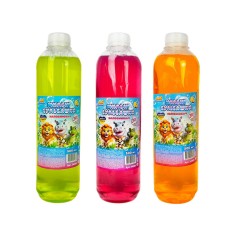 Наповнювач для мильних бульбашок (500 мл) ароматизований "Пані Булька" (мікс кольорів ціна за 1 шт)