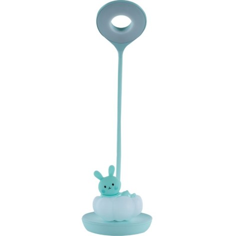 Настільна лампа LED з акумулятором Cloudy Bunny, зелений