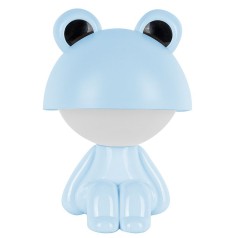 Светильник-ночник LED с аккумулятором Cute Froggy, голубой