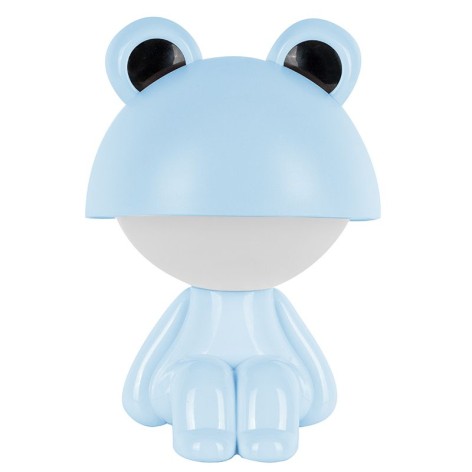 Светильник-ночник LED с аккумулятором Cute Froggy, голубой